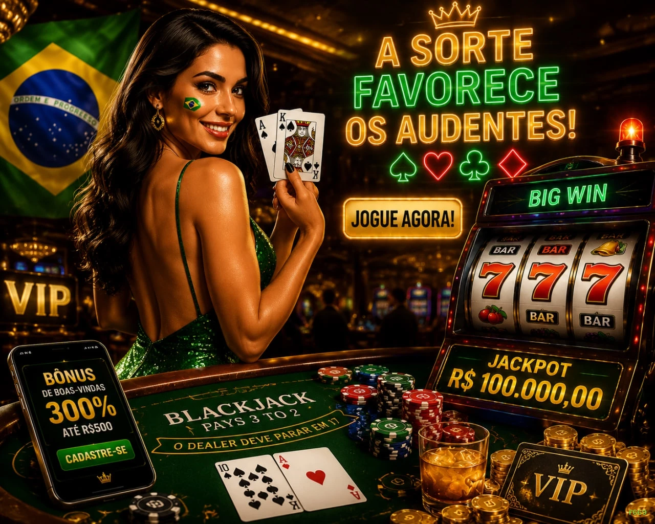Bacará VIP com squeeze feature